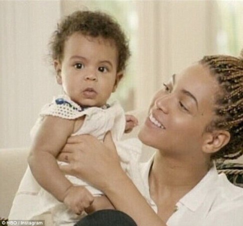 Beyonce Baby 2013 on American Rapper  Beyonce  Finally Revealed Her Daughter   S Face  And