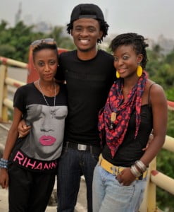 MTV Base VJ Search - Nigeria The Three Finalists (from Left to Right Kemi, Ehiz &amp Ada)