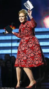 Adele Grammy 2013