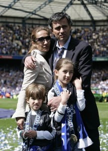 Mourinho and family