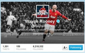 Rooney Twitter no Utd