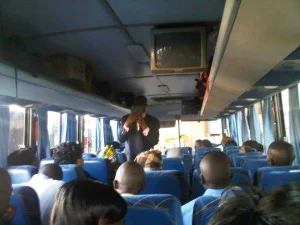 Nigeria Bus Preacher