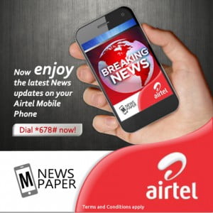 Airtel Mobile newspaper