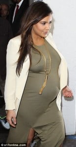 pregnant Kim
