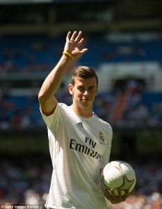 Bale at Madrid - first picture