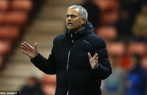 Mourinho dramatic face